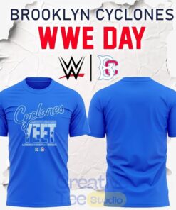Brooklyn Cyclones 2026 WWE Day Special Blue T-Shirt
