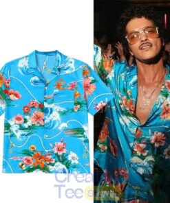 Bruno Mars The Romantic After Hours Berlin Waves Hawaiian Shirt