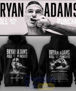 Bryan Adams Roll With The Punches Tour 2026 Hoodie Bryan Adams Roll With The Punches Tour 2026 Hoodie