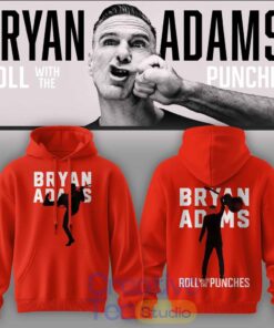 Bryan Adams Roll With The Punches Tour 2026 Hoodie