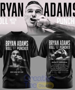 Bryan Adams Roll With The Punches Tour 2026 T-Shirt Bryan Adams Roll With The Punches Tour 2026 T-Shirt