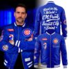 CM Punk Chicago Cubs Bomber Jacket – “Best in the World” Blue Bomber Jacket
