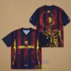 Cactus Jack FC Barcelona Skeleton Jersey Vintage Retro Jersey