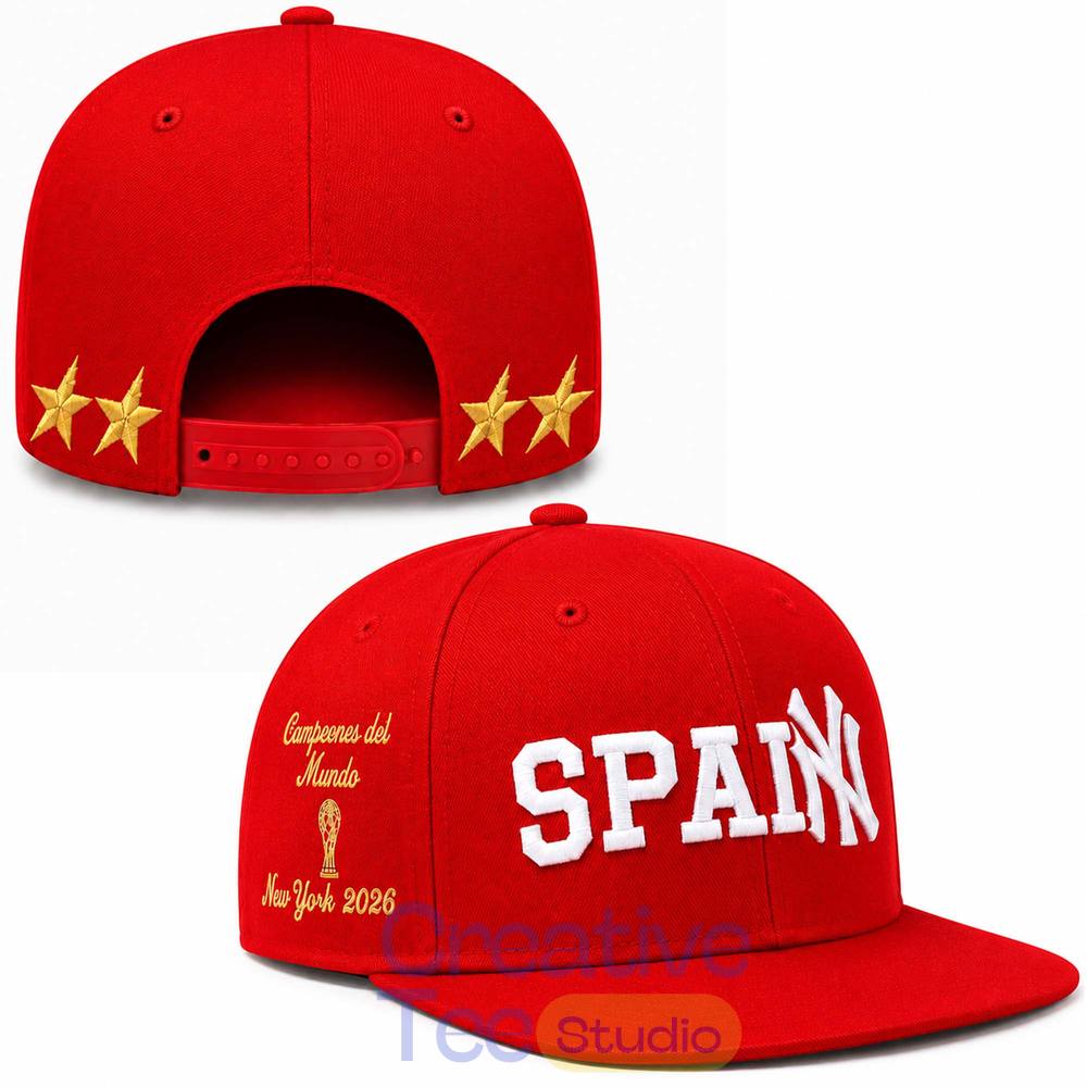 Carlos Alcaraz Spain NY 2026 Champions World Cup Hat Carlos Alcaraz Spain NY 2026 Champions World Cup Hat