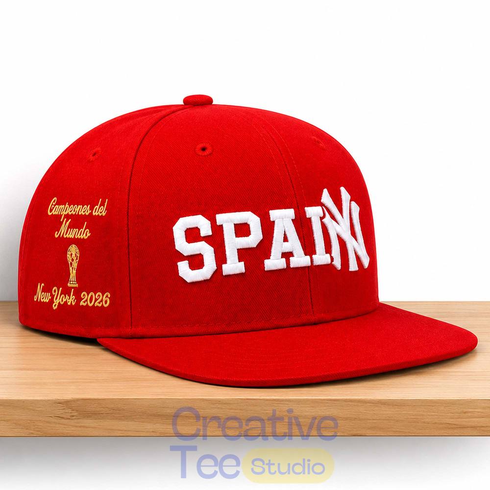 Carlos Alcaraz Spain NY 2026 Champions World Cup Hat Carlos Alcaraz Spain NY 2026 Champions World Cup Hat