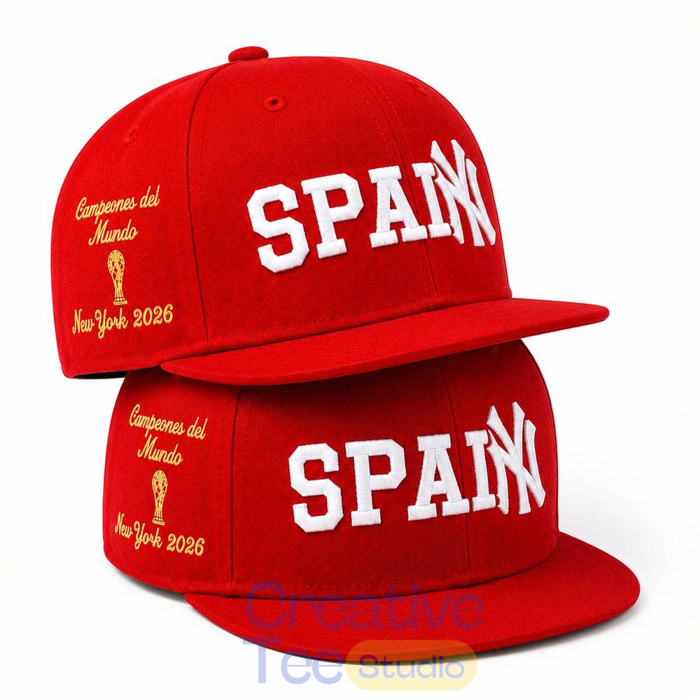 Carlos Alcaraz Spain NY 2026 Champions World Cup Hat Carlos Alcaraz Spain NY 2026 Champions World Cup Hat