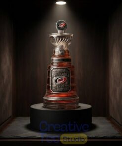 Carolina Hurricanes 2026 NHL Champions Stanley Cup Whiskey Bottle