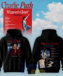 Charlie Puth “Whatever’s Clever!” World Tour Hoodie Charlie Puth “Whatever’s Clever!” World Tour Hoodie