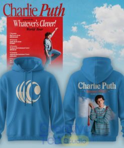 Charlie Puth “Whatever’s Clever!” World Tour Hoodie