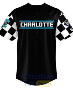 Charlotte Knights x NASCAR Theme 2026 Black Baseball Jersey