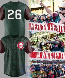 Chicago Cubs 2026 Mexican Heritage Special Baseball Jersey