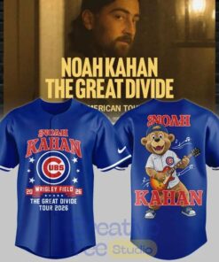 Chicago Cubs x Noah Kahan The Great Divide Tour 2026 Baseball Jersey