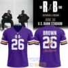 Chris Brown The R&B Tour x Minnesota Vikings Football Jersey 2026