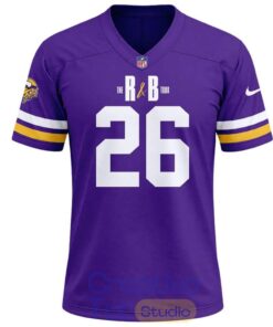 Chris Brown The R&B Tour x Minnesota Vikings Football Jersey 2026