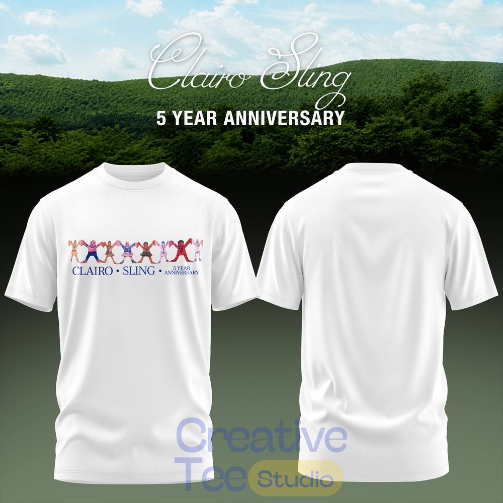 Clairo Sling 5 Year Anniversary Premium 2D T-Shirt Clairo Sling 5 Year Anniversary Premium 2D T-Shirt