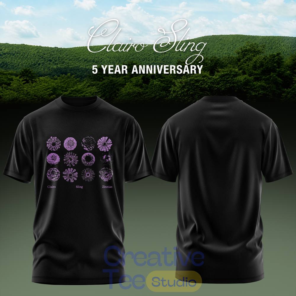 Clairo Sling 5 Year Anniversary Premium 2D T-Shirt Clairo Sling 5 Year Anniversary Premium 2D T-Shirt