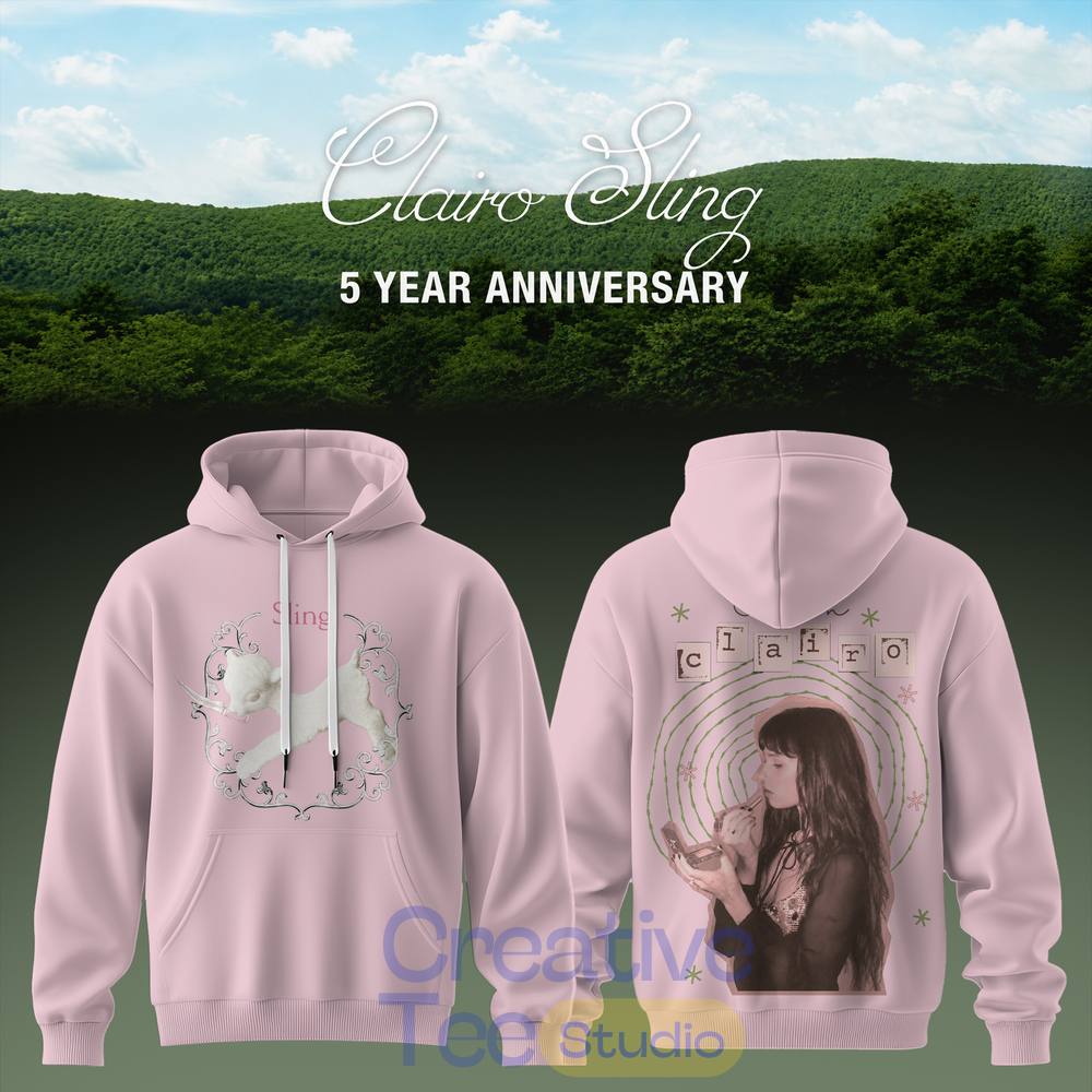Clairo Sling 5 Year Anniversary Premium 3D Hoodie Clairo Sling 5 Year Anniversary Premium 3D Hoodie