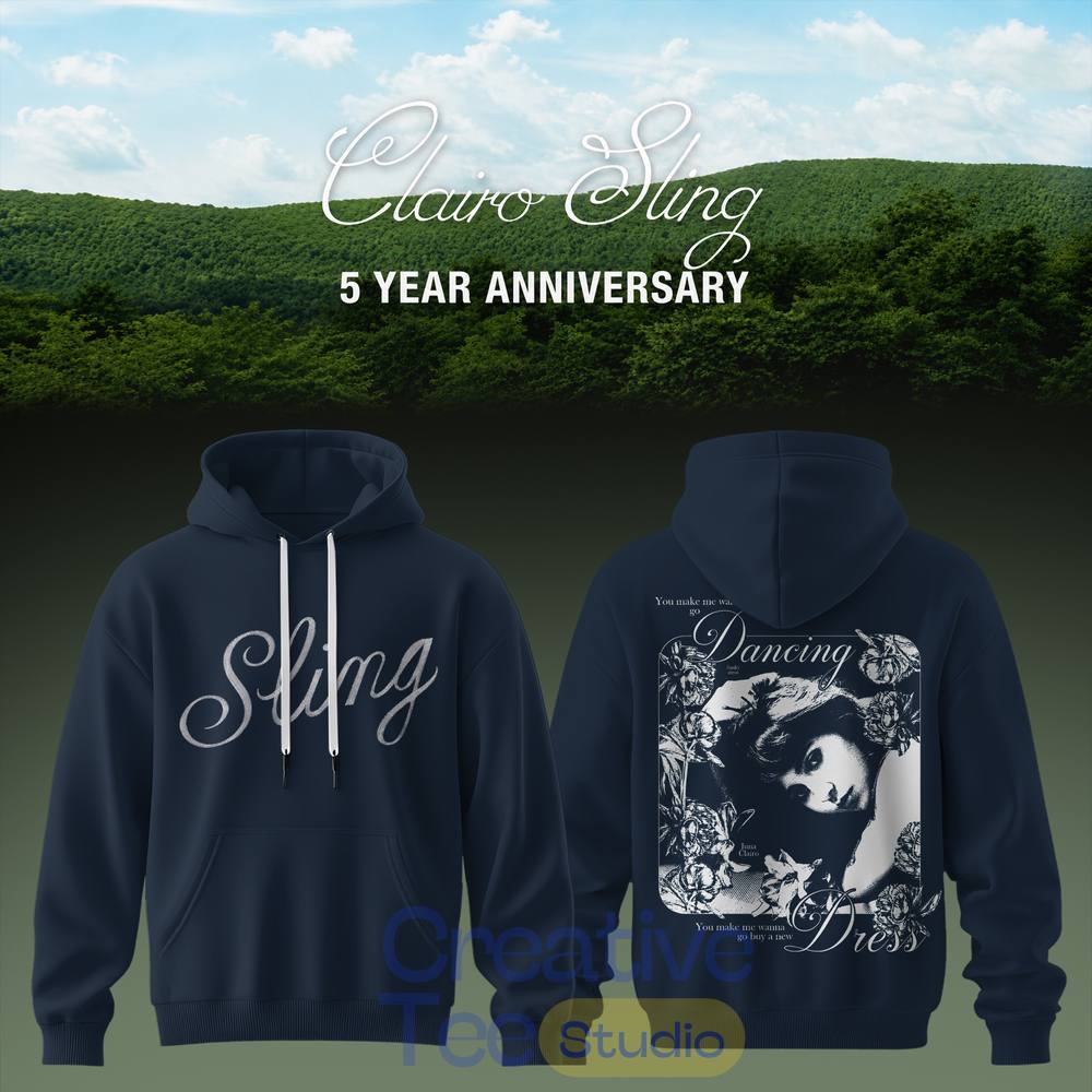 Clairo Sling 5 Year Anniversary Premium 3D Hoodie Clairo Sling 5 Year Anniversary Premium 3D Hoodie