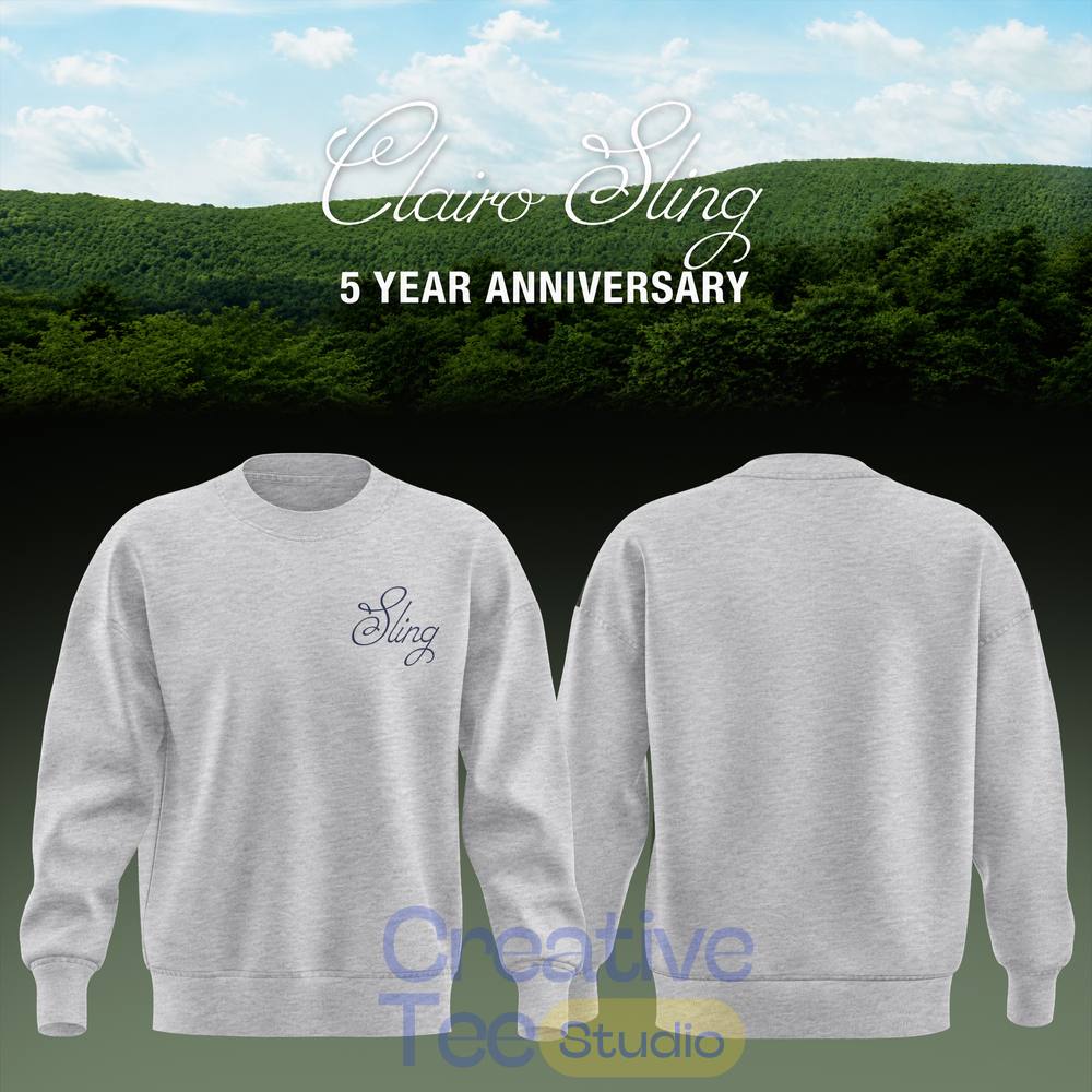 Clairo Sling 5 Year Anniversary Premium 3D Sweatshirt Clairo Sling 5 Year Anniversary Premium 3D Sweatshirt