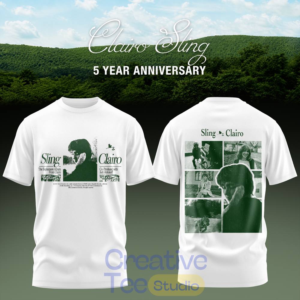 Clairo Sling 5 Year Anniversary Premium 3D T-Shirt Clairo Sling 5 Year Anniversary Premium 3D T-Shirt