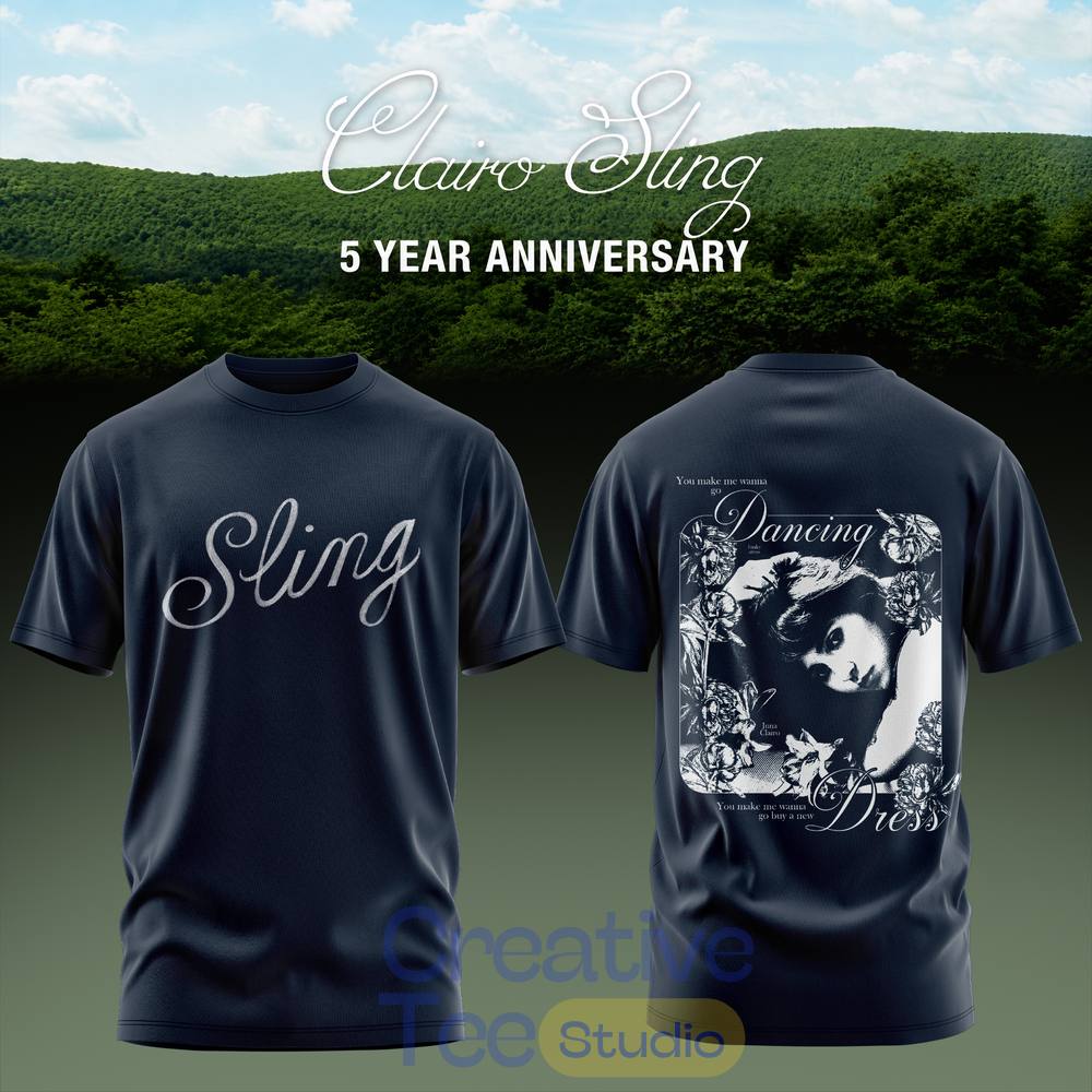 Clairo Sling 5 Year Anniversary Premium 3D T-Shirt Clairo Sling 5 Year Anniversary Premium 3D T-Shirt
