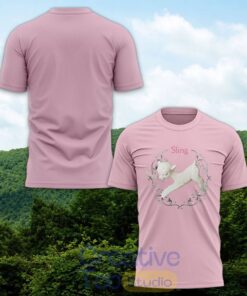 Clairo Sling Album 5-Year Anniversary Pink T-Shirt