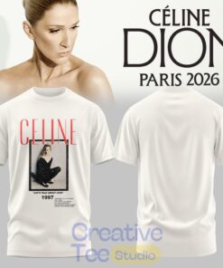 Céline Dion LIVE IN PARIS 2026 Limited 2D T-Shirt