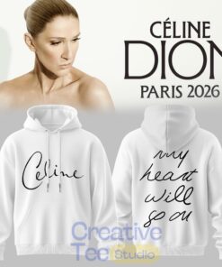 Céline Dion LIVE IN PARIS 2026 Limited Hoodie
