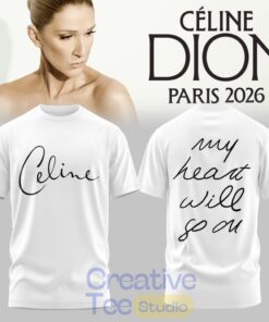 Céline Dion LIVE IN PARIS 2026 Limited T-Shirt