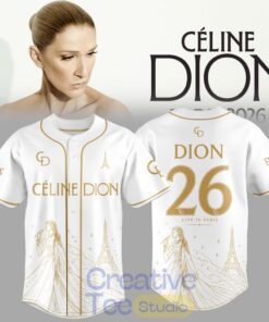 Céline Dion LIVE IN PARIS 2026 “Midnight Elegance” Football Jersey