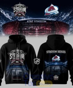 Colorado Avalanche Stadium Series 2027 Black Tee Hoodie