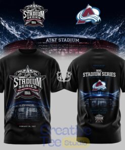 Colorado Avalanche Stadium Series 2027 Black Tee Hoodie