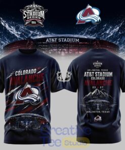 Colorado Avalanche Stadium Series 2027 Navy Tee Hoodie
