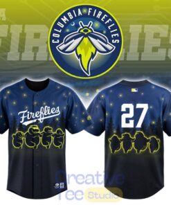 Columbia Fireflies x Synchronized Hippos 2026 Baseball Jersey Columbia Fireflies x Synchronized Hippos 2026 Baseball Jersey