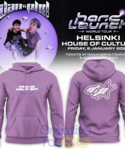 Dan and Phil Announce Hard Launch World Tour 2026 Hoodie