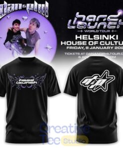 Dan and Phil Announce Hard Launch World Tour 2026 T-Shirt