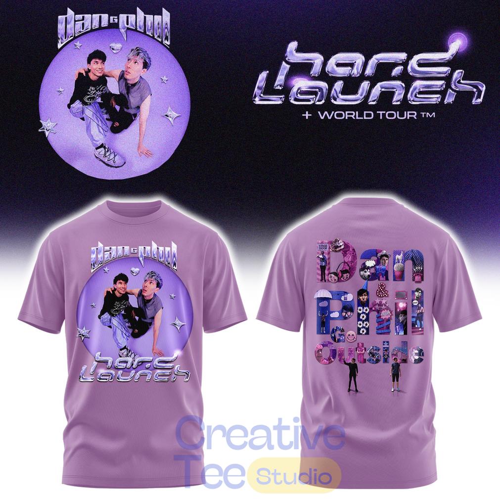 Dan and Phil Announce Hard Launch World Tour Edition Tee Dan and Phil Announce Hard Launch World Tour Edition Tee