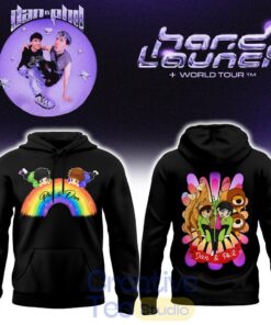Dan and Phil Announce Hard Launch World Tour Rainbow Hoodie