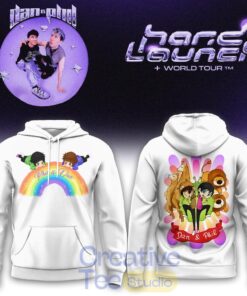 Dan and Phil Announce Hard Launch World Tour Rainbow Hoodie