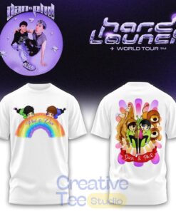 Dan and Phil Announce Hard Launch World Tour Rainbow Shirt