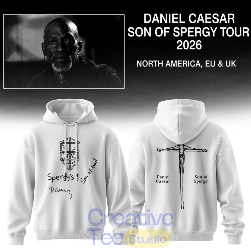 Daniel Caesar – Son Of Spergy Tour 2026 Limited Hoodie Daniel Caesar – Son Of Spergy Tour 2026 Limited Hoodie