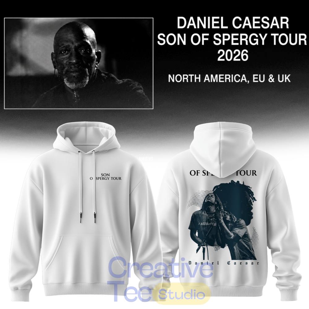 Daniel Caesar – Son Of Spergy Tour 2026 Limited Hoodie Daniel Caesar – Son Of Spergy Tour 2026 Limited Hoodie
