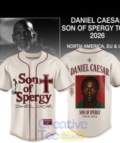 Daniel Caesar – Son Of Spergy Tour Limited Baseball Jersey