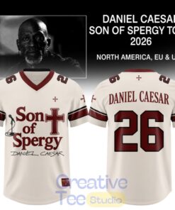 Daniel Caesar – Son Of Spergy Tour Limited Football Jersey