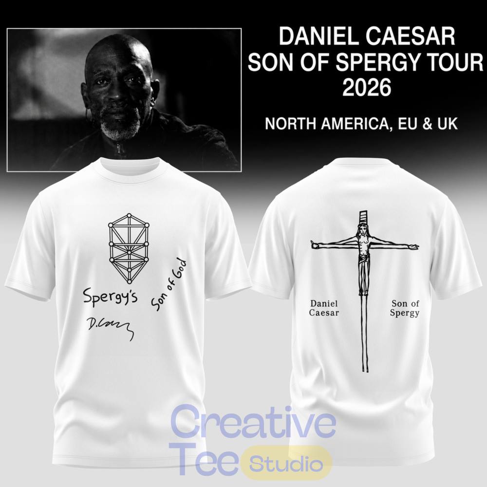 Daniel Caesar – Son Of Spergy Tour Limited T-Shirt Daniel Caesar – Son Of Spergy Tour Limited T-Shirt