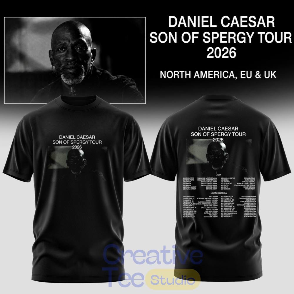 Daniel Caesar – Son Of Spergy Tour Limited T-Shirt Daniel Caesar – Son Of Spergy Tour Limited T-Shirt