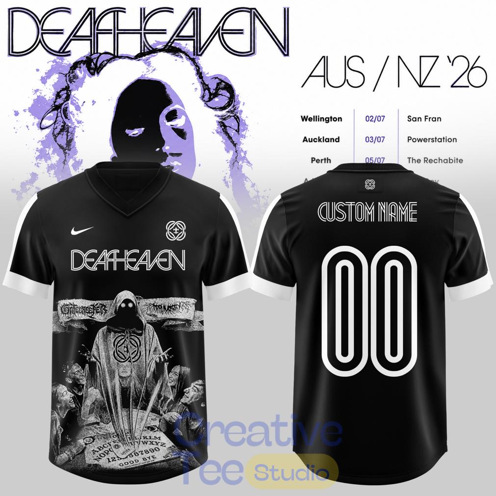 Deafheaven AUS/NZ ’26 Tour Football Jersey Deafheaven AUS/NZ ’26 Tour Football Jersey