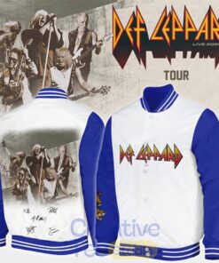 Def Leppard Live 2026 Signature Bomber Jacket