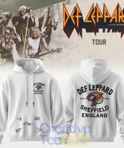 Def Leppard Live 2026 Signature Hoodie