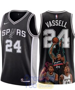 Devin Vassell San Antonio Spurs Number 24 Basketball Jersey